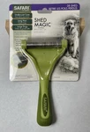 Safari Shed Magic De-shedding Tool For Dogs Medium/long Hair Reduces Shedding. Fixed Price $19.00.