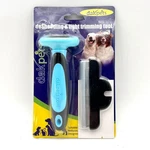 Dakpets Deshedding & Light Trimming Tool Dogs Cats Reduce Fur Shedding 4" New. Fixed Price $13.87.