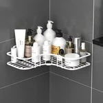 Storage Rack Iron Triangle For Kitchen Bathroom Thickened Love Corner. Fixed Price $12.54.
