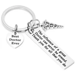 Kivosliviz Doctor Keychain Gift For Men Women Doctors Keyring A Doctor's Day .... Fixed Price $16.44.