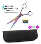 Master Grooming Tools Rainbow 440c Ice Steel 6.5"straight Shear Pet Dog. Fixed Price $57.99.