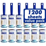 1200 Sheets Lint Roller With 6 Upgraded Handles (6 Rollers + Refill), Mage .... Fixed Price $48.55.