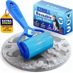 Petlovers Ezroll Reusable Lint Roller - Sticky For Life & Standard, Blue. Fixed Price $20.99.