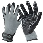 H Handson Pet Grooming Gloves - Patented 1 Ranked, Award Winning Shedding, Ba.... Fixed Price $42.34.