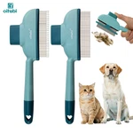 Oitabi 1/2pcs Flea Comb For Dogs Brush Shedding Pet Hair Removal With L. Fixed Price $26.99.