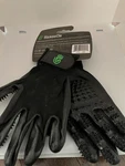 Handson Grooming Gloves Black Large New. Fixed Price $19.99.