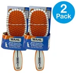 Wahl Multi-head Pin Brush For Dogs Stimulates & Shines Coat Dual Combo 2 Pk. Fixed Price $20.00.