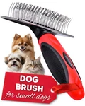 Mini Brush For Dogs And Cats - Coated Tips Massage Skin Long Pins Remove Ma.... Fixed Price $35.76.