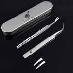 Pet Owner Tick Remover Tool Set - Stainless Steel For Dogs Cats Horses. Fixed Price $20.00.