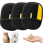 Grotoly 2026 Pet Hair Removal Glove For Cats & Dogs,3pcs Blak And Yellow. Fixed Price $9.11.