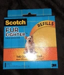 Scotch Fur Fighter Hair Remover 8 Refill Sheets New!. Fixed Price $34.99.