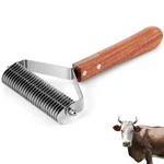 Livestock Shedding Comb Grooming Dematting Brush Undercoat Rake For .... Fixed Price $46.79.