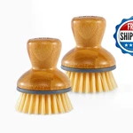 Full Circle Bubble Up Bamboo Dish Brushfamily Safe Formaldehyde-freeergonomic. Fixed Price $18.38.
