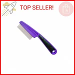 Yumflan Flea Comb With Rubber Handle, And Tick Combs For Dogs & Cats, Fine. Fixed Price $7.87.