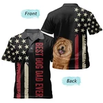 Best Dog Dad Ever Custom Pet Father Polo Shirt. Fixed Price $26.40.