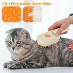 Cat Dog Steamy Brush Steam Electric Sprayer For Massage Pet Grooming Tool. Fixed Price $9.00.