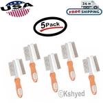 (5-pack) Wahl Pet 2 In 1 Finishing & Flea Comb Detect Fleas, Eggs Ticks. Fixed Price $59.99.