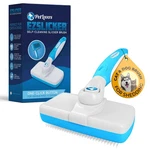 Petlovers Ezslicker Self-cleaning Slicker Brush Dog Cat Shedding Grooming White. Fixed Price $12.99.