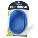 Dog Grooming Brush, Lilpep Pet Shampoo Bath Brush Soothing Massage Rubber Comb W. Fixed Price $7.76.