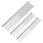 Bevtee Dog Combs For Grooming 7.4 X 1.57 Inch (large), 6.3 1.2 (small). Fixed Price $11.62.
