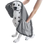 Furfox Absorbent Dog Towel Microfiber Quick Dry 35x15" W/ Hand Pockets. Fixed Price $25.58.