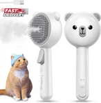 Feelneedy Cat Steam Brush, Brushes For Indoor Cats With Release Button, Dual Spe. Fixed Price $18.03.
