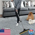 B-land Carpet Rake Pet Hair Remover Adjustable Long Handle Dog Cat Tool Rug. Fixed Price $28.86.