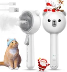 Feelneedy Cat Steam Brush, Brushes For Indoor Cats With Release Button, White. Fixed Price $35.48.