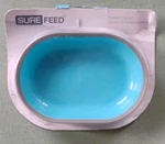 Surefeed Single Bowl Blue Sureflap Microchip Pet Feeder Damaged Packaging. Fixed Price $24.97.
