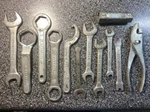 Oem Kawasaki River Mark Closed Open Wrench Steering Nut Spoke Tool Kit Set Vtg. Fixed Price $219.95.