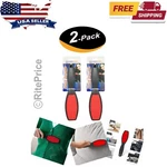 Decorrack 2 Double-sided Lint Brushes, Brush For Garment, Pet Hair (2 Pack). Fixed Price $12.48.