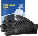 Deshedding Pet Grooming Glove Hair Remover Brush Dog Cat Fur Mitt Blue Black. Fixed Price $12.22.
