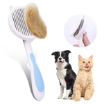 Hey Jumi Cat Hair Brush For Grooming, Self Cleaning Slicker Blue. Fixed Price $17.84.