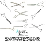 Master Grooming Tools 440c Ice Tempered Steel Shears Scissors Pet Groomer Dog. Fixed Price $69.99.