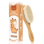 Valentise Wooden Baby Hair Brush, Soft Bristle Brush For Cradle Natural. Fixed Price $8.76.