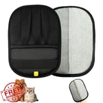 Xxjxxj Pet Hair Removal Gloves 5 Finger Reusable Brush Black. Fixed Price $34.99.