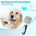 Petpawjoy Slicker Brush For Dogs And Cat- Gently Cleaning Pin Shedding. Fixed Price $9.99.