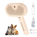 3-in-1 Pet Steam Brush, Grooming Comb With Water Tank For Cats And Dogs, Pink. Fixed Price $17.84.