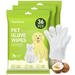 36pcs Pet Cleaning Glove Wipes Dogs Cats Grooming Deodorizing Travel Set (. Fixed Price $32.50.