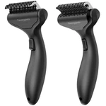 Self Cleaning Grooming Rake Brush For Shedding Gently Removes Loose Undercoat.... Fixed Price $12.59.