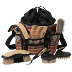 New Weaver Equine Horse Grooming Kit, 7-piece Brush Set With Organizer Tote Bag. Fixed Price $91.70.