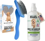 We Love Doodles Large Slicker Brush & Lavender Detangler Spray Pack - For Long-h. Fixed Price $51.99.