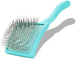 Chris Christensen Big G Dog Slicker Brush Fluff Detangle Style Teal Large Nwob. Fixed Price $49.99.