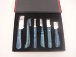 Set Of 6 Flamia & Jabz Stripping Knives Comb Rake For Pet Grooming. Fixed Price $37.39.