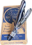 Vintage The New "resco" Nail Trimmer Tecla Company, Dog With Box. Fixed Price $15.00.