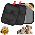 Aiwojiujiu 2 Pet Hair Removal Gloves L Black Reusable. Fixed Price $20.00.