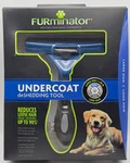 New Furminator Long Hair Deshedding Tool For Large Dogs Dog Comb Brush Blue. Fixed Price $19.99.