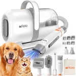 Afloia 6 In 1 Dog Grooming Kit, Vacuum For Shedding, 1.5l Dust Cup - White. Fixed Price $81.66.