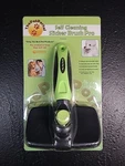 Pet Portal Self Cleaning Slicker Brush Pro, Medium/large Dogs & Cats Black New. Fixed Price $29.00.