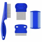 Brillirare 4 Pack Flea Lice Comb, Stainless Steel Dog Cat Grooming Combs With R. Fixed Price $8.90.